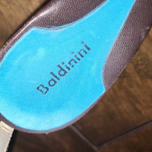 Baldinini embellished jeweled ankle strap heels sandals size 39 - Picture 4 of 12